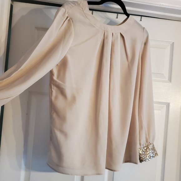 Status By Chenault Blouse Large - Picture 3 of 8